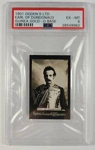 1901 Ogden's Ltd. Earl of Dundonald - Guinea Gold - D Base PSA 6 EX-MT - Picture 1 of 2