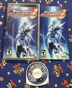 Dynasty Warriors: Strikeforce Sony PSP 2009 Complete Game Case + Manual CIB - Picture 1 of 4