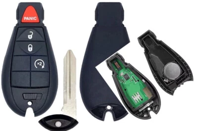 Nuevo control remoto sin llave para Dodge Grand Caravan 2018 llavero coche arranque furgoneta de control Foto 1 de 4