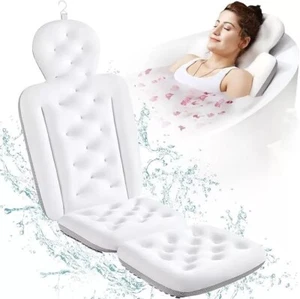 Full Body Bath Pillow for Bathtub, Thick Bathtub Cushion with Laundry Bag, Luxur - Picture 1 of 5
