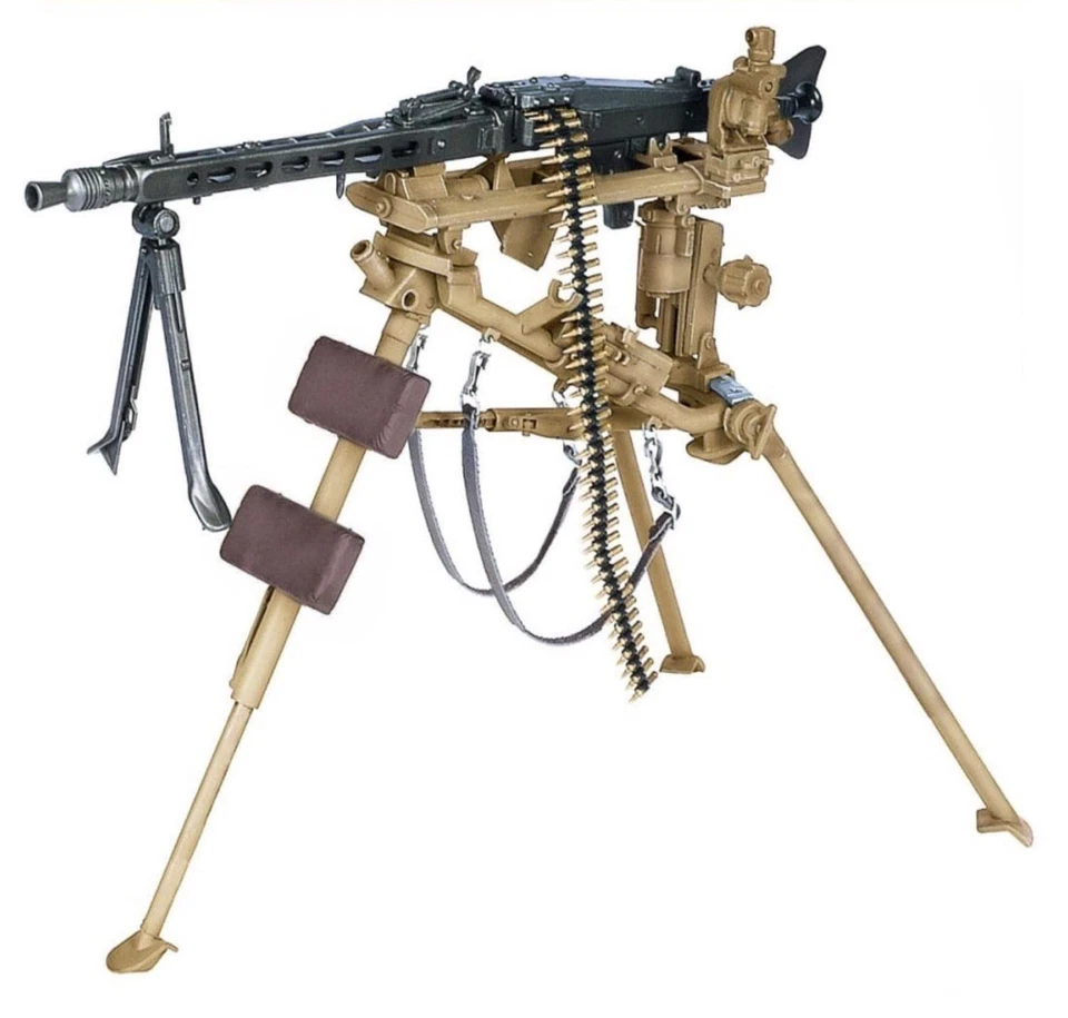 1/6 Scale WWII German MG42 Machine Gun with Lafette Tripod (DR75017) - Image 1 of 4