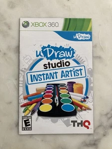 uDraw Studio: Instant Artist | Xbox 360 | Solo manual - Imagen 1 de 3