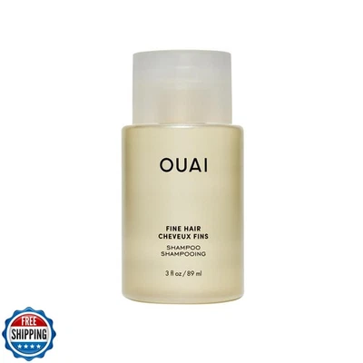 OUAI Fine Shampoo Travel Size - Volumizing Shampoo with Strengthening Keratin - Image 1 of 4