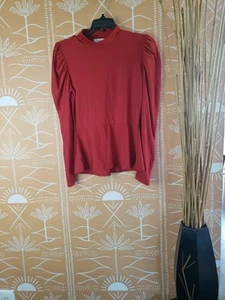 Womans Full Circle Red Blouse - Picture 1 of 8