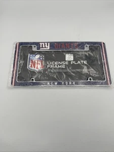 Marco de matrícula de metal de los New York Giants - Imagen 1 de 3