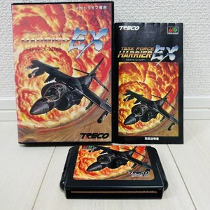 SEGA Mega Drive Task Force Harrier EX Video Game Japan Tested Complete Box - Picture 1 of 6