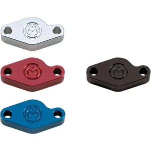 Moose Racing BL-BP6061BK E-Brake Block-Off Plate - Black - Picture 1 of 3