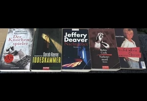 5 Bücher Romane/Thriller Nachlass alle Zusammen als Set - Bild 1 von 7