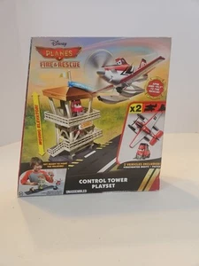 Disney Aerei Fuoco e Soccorso Playset Torre di Controllo Nuovo - Foto 1 di 5