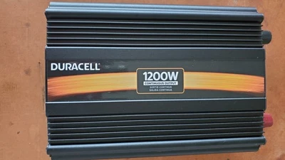 Duracell High Power Inverter 1200W - Black/Red - Image 1 of 4