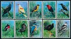 1988 SAMOA BIRDS PART I SET OF 10 FINE MINT MNH