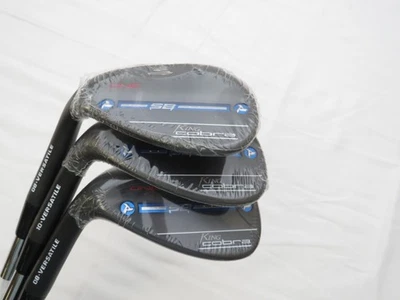 New LH King Cobra SnakeBite SB One 52 56 60 Wedge Set KBS Hi-Rev Stiff Steel** - Image 1 of 4