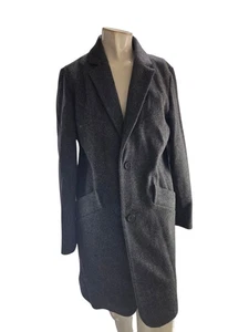 APC X Jules Fournier Men's Coat 38 Gray Wool Unlined Button - Picture 1 of 11
