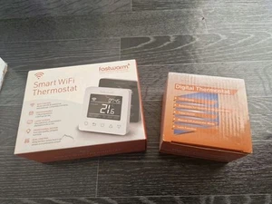 Fastwarm Smart WiFi Thermostat - WHITE (3amp) + Spare Thermostat - Picture 1 of 11