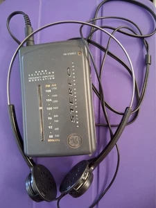 Vintage GE AM/FM Stereo Headset Model No. 7-1637-A FUNKTIONIERT! - Bild 1 von 10