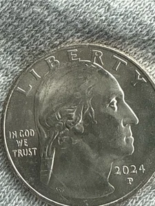 ERROR 2024-P Hope USA Quarter 'In Cod We Trust' Reverend Dr. Pauli Murray - Picture 1 of 3