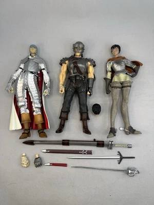Yamato Art Of War Berserk Guts Griffith Casca Lote de 3 Foto 1 de 4