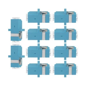 10pcs Plastic Fiber Optic Adapter Simplex Single Mode Fiber Optical Coupler - Afbeelding 1 van 12