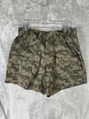 AFTCO The Original Fishing Shorts Mens 34 6" Inseam OG Camo Cargo Stretch NWT$65 - Image 1 of 4