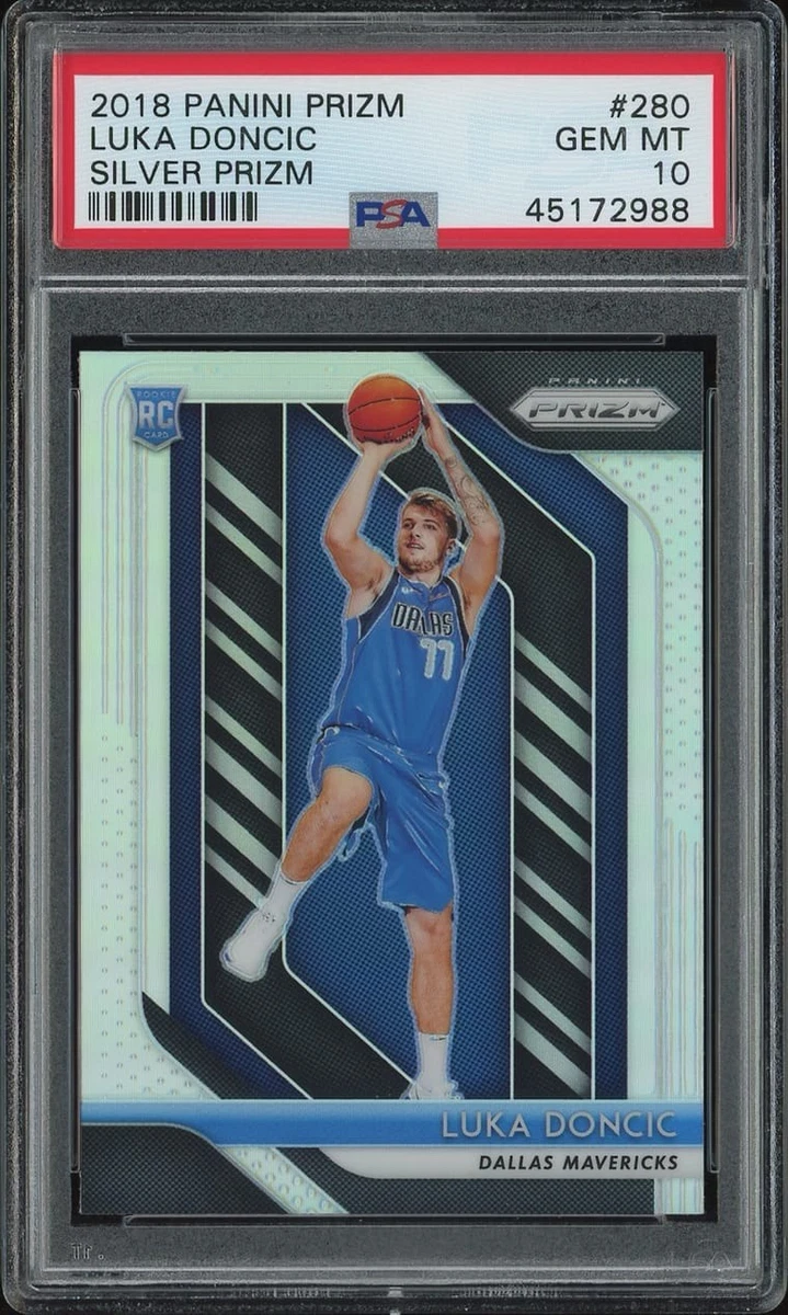 Luka Dončić 10 Graded Basketball Rookie Sports Trading Cards