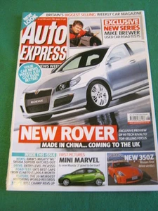 AUTO EXPRESS - ROVER MADE IN CHINA COMING TO UK - 21 Feb 2007 # 949 - Picture 1 of 1