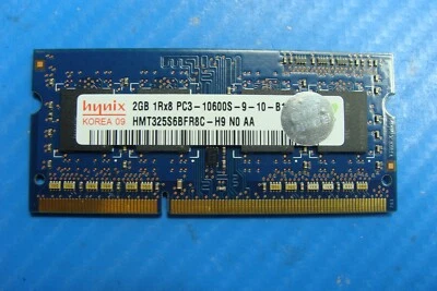 MacBook Pro A1278 Hynix 2Gb Memory RAM SO-DIMM pc3-10600s hmt325s6bfr8c-h9 - Image 1 of 2