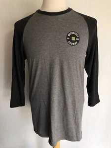 MICROSOFT LOUNGE (2012) Official Los Angeles California Raglan T-Shirt Sz Medium - Picture 1 of 5