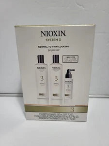 Nioxin Hair System Starter Kit 4 for Fine Hair  Cleanser Revitaliser Treatment - Picture 1 of 6