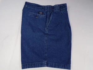 Vintage Flyers By Royal Palm Blue Denim Shorts Mens 34 100% Cotton  E25 - Picture 1 of 6