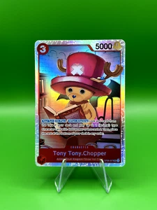 TONY TONY CHOPPER - One Piece TCG OP08-007 - Super Rare - Two Legends ENGLISH - Picture 1 of 2
