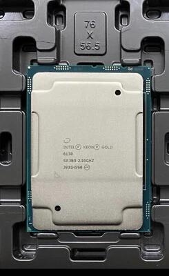 Xeon Gold 6130 Processor 22M Cache, 2.10 GHz Gold 6130 LGA3647 New - Image 1 of 2