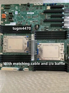AMD EPYC 7302X2+Supermicro H11DSI REV2.0 32cores 64threads motherboard - Picture 1 of 3