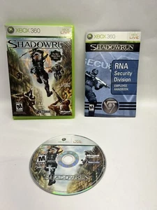 Shadowrun Microsoft Xbox 360 Complete CIB Tested Free Shipping!! - Picture 1 of 6