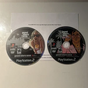 PlayStation 2 PS2 Grand Theft Auto: San Andreas + Vice City (solo discos) - Imagen 1 de 2