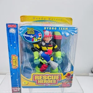 Rescue Heroes Hydro Team Wendy Waters Firefighter w/ bonus video SEALED - Picture 1 of 5