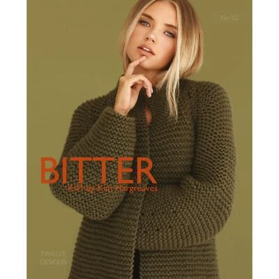 Bitter - Kim Hargreaves Knitting Pattern Book 12 Designs - Image 1 of 4