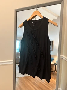 Camisa Banana Republic Papel Reciclado Negra Nueva Con Etiquetas Negra - Imagen 1 de 3