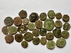 Lot Of 30 Roman Bronze Coins, Found Metal Detecting UK, Some Nice Detailed Coins