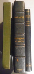 Ballads by Robert Louis Stevenson, 1st 1890. McCutcheon bookplate by F Spenceley - Picture 1 of 18