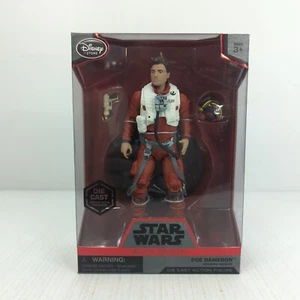 Poe Dameron Star Wars Elite Series Disney Store 6.5” Scale Die Cast Figure - Picture 1 of 12