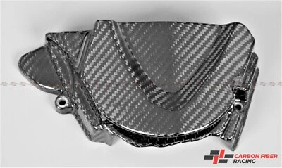 2020-2022 Triumph Street Triple 765 R, S Sprocket Cover - 100% Carbon Fiber - Image 1 of 4