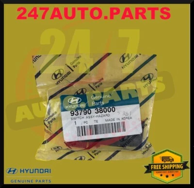 OEM HYUNDAI SWITCH ASSEMBLY HAZARD 93790-38000 FOR SONATA 1998-2001 - Image 1 of 4