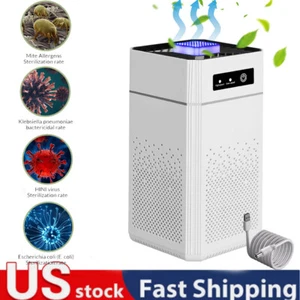 Air Purifier for Home Large Room True HEPA Washable Filter Allergies Odor Smoke - Picture 1 of 15