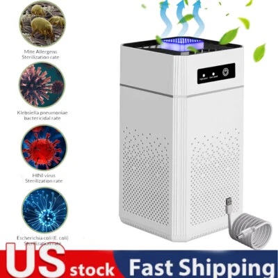 Air Purifier for Home Large Room True HEPA Washable Filter Allergies Odor Smoke - Image 1 of 4