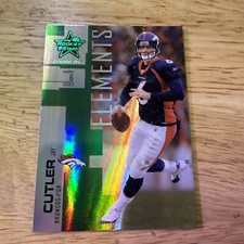 2007 Leaf Rookies & Stars Longevity - Elements Emerald Jay Cutler #14/29 NM/M