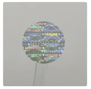 100x NUMBERED SECURITY SEAL TAMPER, Warranty void stickers, 15mm x 15mm hologram - Picture 1 of 2