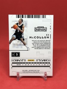 2020-21 Panini Contenders Draft Picks Conference Ticket #41 CJ McCollum /99