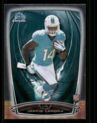 2014 Bowman Chrome #164A Jarvis Landry RC - Image 1 of 2