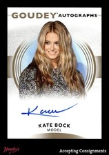 2022 Upper Deck Goodwin Champions Goudey Autographs #GAKB Kate Bock AUTO Model