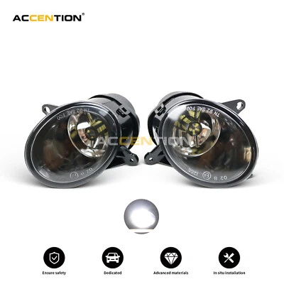 2Pcs LED Fog Light Lamp For Audi A6 C5 2003 2004 A6 C5 S6 Quattro 2002-2005 - Изображение 1 из 4